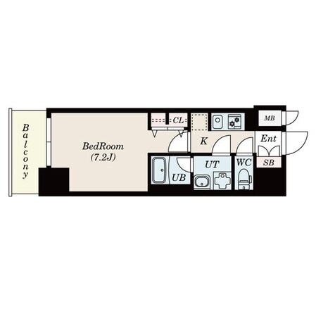 S-RESIDENCE丸の内駅前Northの物件間取画像